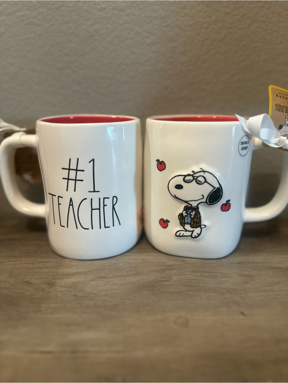 Rae Dunn/Peanuts Snoopy #1 Teacher Mug